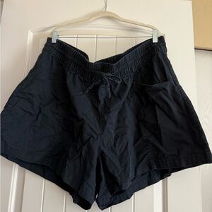 Ava & Viv Women's High Waist Dark Shorts